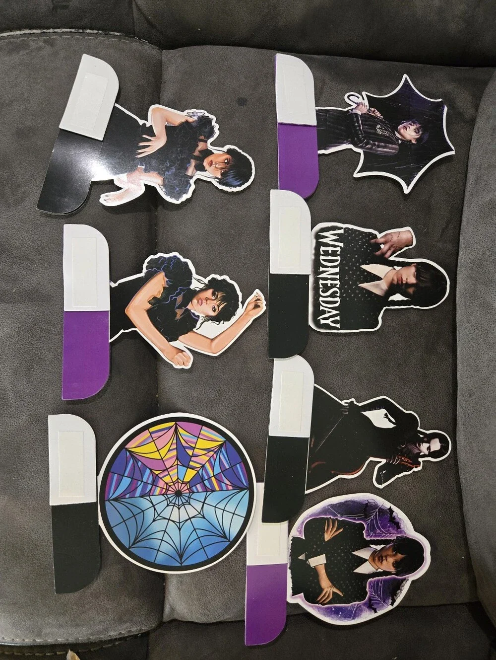 Wednesday Addams Birthday Theme Set - Black & Purple